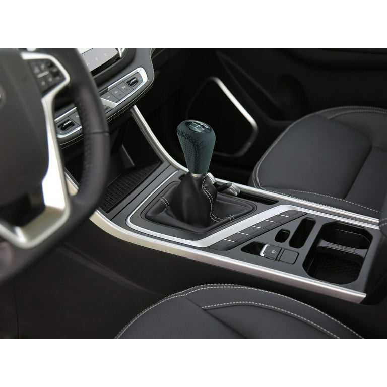 Buy Cloudsale Black Leather Car Gear Shift Knob Skid Proof