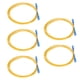 thumbnail image 3 of Cable de extensión de fibra óptica, 5 uds., modo único, LSZH, funda, Cable de puente de fibra óptica, grado de telecomunicaciones, 3 of 14