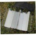 thumbnail image 3 of unbranded 10Ud Barrera De Para Portátil Plana De Aluminio Plegable Para Usar En Camping, 3 of 8