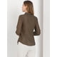 thumbnail image 5 of Blusa Lunares Manga larga Botón abajo Camisa De Oficina para mujer Negro M, 5 of 6