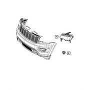Genuine OE Mopar Headlamp, Left - 68426873AD Fits select: 2020-2021 JEEP GRAND CHEROKEE
