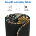 thumbnail image 3 of Long Mouse Pads for Desk,Pioneer Flower Floral Print Pattern Desk Mats on Top Of Desks, Desk Mouse Pad Extra Large with 3mm Non-Slip Base and Stitched Edge for Gaming,Office,Work,Home 47.3"x23.6", 3 of 6