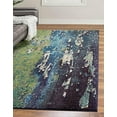 thumbnail image 2 of Unique Loom Estrella Earth Tones Rug 5' x 8' Rectangle Navy Blue/Green, 2 of 10