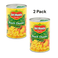 thumbnail image 3 of Del Monte Canned Peach Chunks, 2 Pack, 15.25 oz, 3 of 5