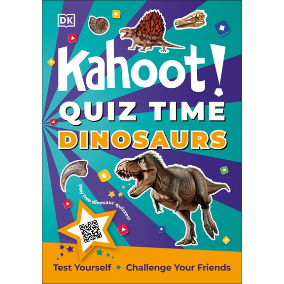 Pre-Owned Kahoot! Quiz Time Kahoot! Quiz Time Dinosaurs: 250 Trivia Questions (with Qr Codes Inside for 150 Interactive Bonus Questions) - Education, (Paperback)