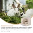 thumbnail image 3 of Hay Feeder Grass Feeder Grass Holder for Rabbit Bunny Guinea Pig Chinchilla, 3 of 7