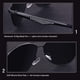 thumbnail image 3 of Gafas de Sol GQUEEN Estilo Militar Clásico Piloto Polarizadas, 3 of 5