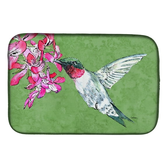 Hummingbird Dish Drying Mat