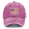 thumbnail image 2 of America Birthday Hat 1776 2026 250 Years Anniversary Hat for Men Low, 2 of 7