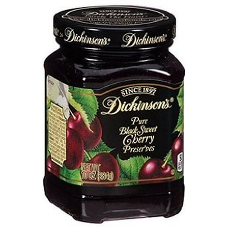- Dickinson's Black Sweet Cherry Preserves, 10 Oz