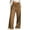 Coffee, variant on ZZwxWA Wide Leg Sweatpants Women Low Waisted Drawstring Straight Pants Ladies Oversized Baggy Lounge Trousers with Pockets