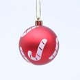thumbnail image 7 of Taotanxi 6pc Christmas Balls Ornaments - 2.7’’ Red and White Christmas Ball Ornaments, Shatterproof Christmas Balls Ornaments for Christmas Tree, Hanging Ornaments for Xmas Trees Holiday Party, 7 of 7