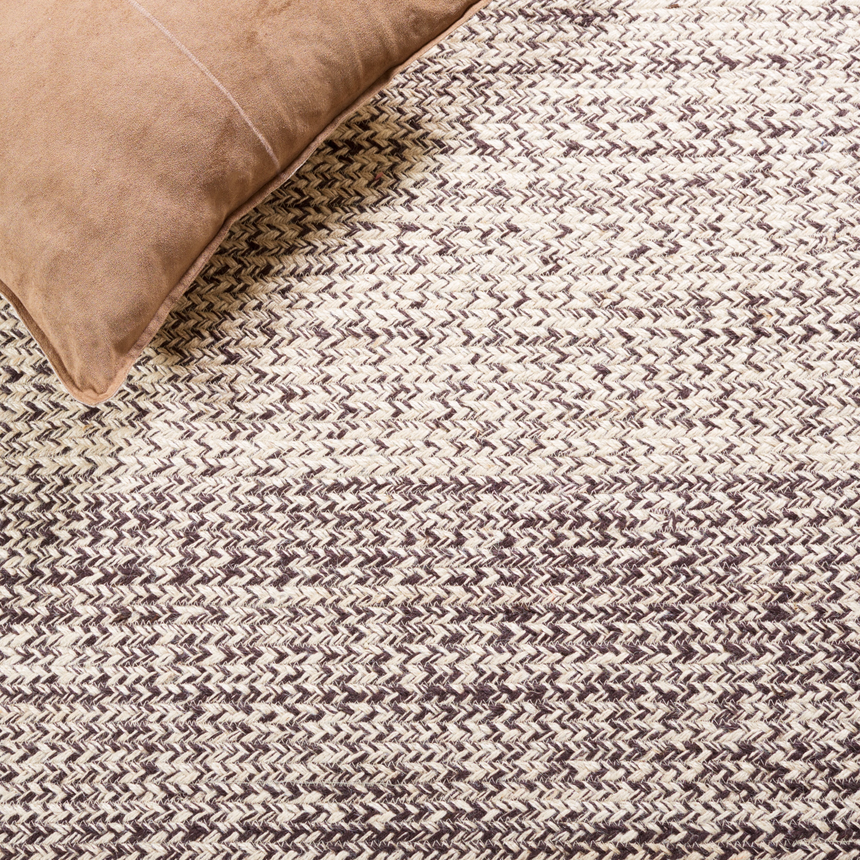 SAFAVIEH Natural Fiber Arda Gradient Area Rug, Natural/Brown, 4' x 6'