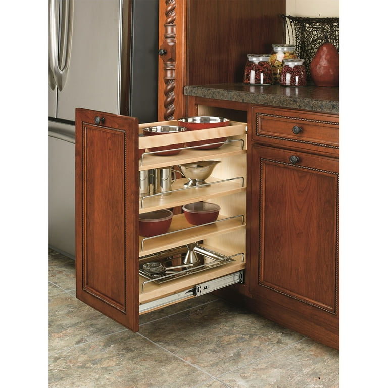 Rev-A-Shelf 441-15VSBSC-1 30 inch Wood Vanity Base Cabinet Storage Organizer