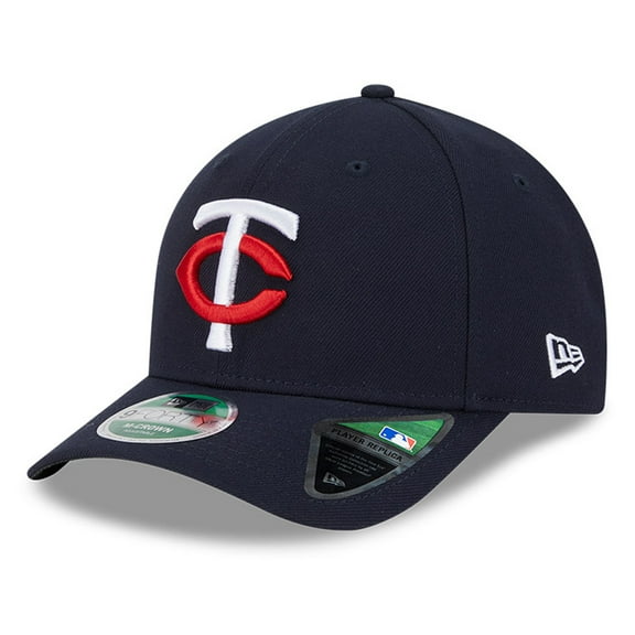 Men's New Era Navy Minnesota Twins Player Replica 9FORTY Adjustable Hat