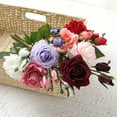 thumbnail image 4 of Artificial Flower Multi-use Bright-colored Faux Silk Flower Decorative Rose Display for Gifts, 4 of 9