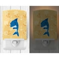 thumbnail image 2 of Caroline's Treasures BB6946CNL Shark on Beige Nautical Ceramic Night Light, 6x4x3", multicolor, 2 of 2