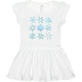 thumbnail image 3 of Inktastic Winter Snowflakes Girls Baby Dress, 3 of 5