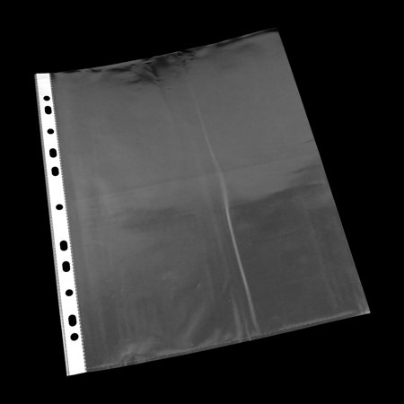Office Plastic A4 Paper Storage Sheet Protector Clear 0.03cm Thickness