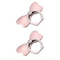 thumbnail image 4 of Destyer Unique Bowknot Shape 360 Degree Rotation 180 Degree  for Flip Phone Ring Grip Car Mount Tablet Holder No.03 2PCS, 4 of 6