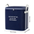 thumbnail image 4 of Neatly Organized - Heavy Duty Storage With Reinforced Handles Extra Large Storage Bags For Clothes Tote Bag Double Zipper For Space Saving Travel Storage Trunks, 4 of 7