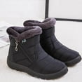 thumbnail image 4 of Winter Warm Snow Boots for Women Plus Size Cotton Shoes Set Foot Short To Keep Warm XL Snow Boots, 4 of 6