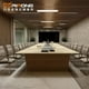 thumbnail image 4 of Leather desk conference table long table bar table conference room work table small negotiation desk My Lux Decor Round, 4 of 10