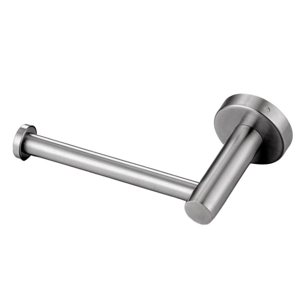 Soporte para papel higiénico: soporte para papel de almacenamiento, estante onizador de de montaje en pared de material acero inoxidable 304 para Punching_Silver perfecl Soporte de toallas de papel adhesivo