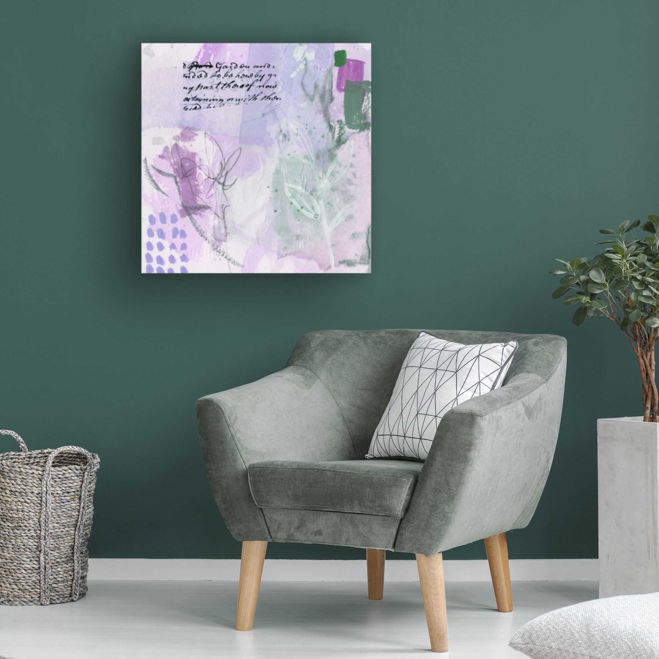 Trademark Fine Art Melissa Wang  Mindscape III Canvas Wall Art