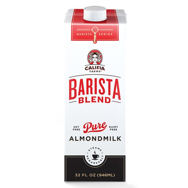 Califia Barista Blend Pure Almondmilk 32 Oz Cartons Pack of 6