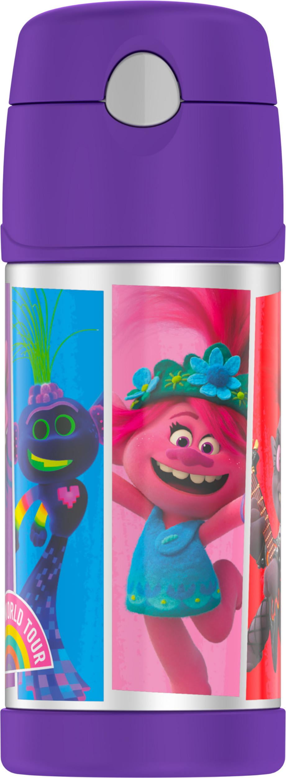 Bottle NWT Details about   TROLLS WORLD TOUR Thermos® FUNtainer Stainless Steel Insulated 12 oz 