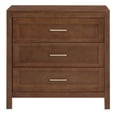 thumbnail image 2 of Suite Bebe Reign 3 Drawer Dresser in Walnut, 2 of 9