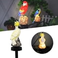 thumbnail image 2 of NSESSHome Solar Light Backyard for Lamp Stake Lawn Resin Decor Decorative with Landscape Lights Pathway Patio Decorations Decoration Outdoor Parrot Animal Garden Led Ornament, 2 of 6