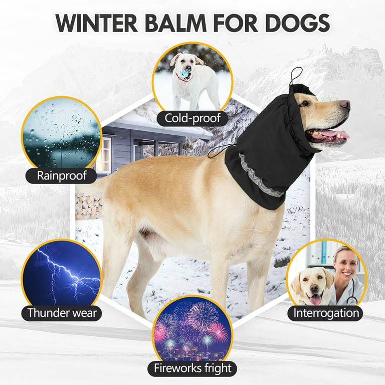 Dog Snood Warmer For Dogs LARUYEKO Animals Snoods For Dogs Ear