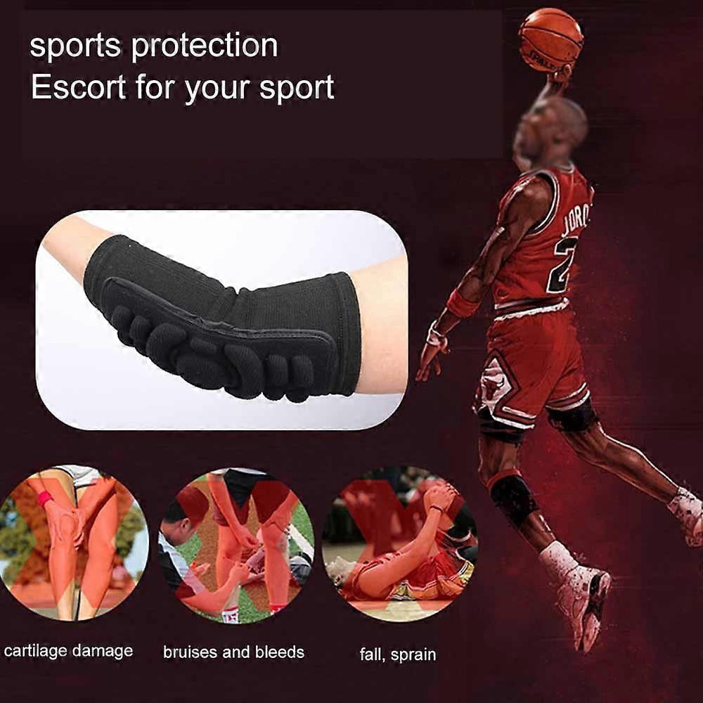 Compression Elbow Brace Pad With Breathable Silicone Foam Padding