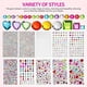 thumbnail image 2 of 10 Sheets Gem Stickers Rhinestone Stickers Glitter Stickers Jewel Stickers Bling Stickers For Kids Crafts, 2 of 3