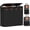 Black, variant on Laundry Hamper 4-Section with Lid, 185L Laundry Sorter with 4 Removable Bags + 1 Extra Large Bag, Switchable 3/4 Compartment, Laundry Basket Organizer for Bedroom, Laundry Room,Grey