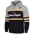 thumbnail image 2 of Men's Mitchell & Ness Black/Gray Vegas Golden Knights Head Coach Pullover Hoodie, 2 of 5