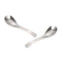 thumbnail image 4 of 4pcs Thick Heavy-weight Soup Spoons Stainless Steel Soup Spoons Table Spoons (Middle Size), 4 of 8