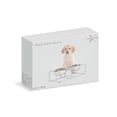 thumbnail image 4 of xtellar Tazon Doble Comedero Para Perro Gato Base Metal Elevada 16oz Color Gris, 4 of 5