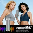 thumbnail image 5 of Jierben Bluetooth Speaker Wireless with Subwoofer, Bluetooth 5.4 Portable Speaker with 30W HD Loud Stereo Sound, Built-in Mic, 17H Playtime, LED Lights, IP67, TWS Pairing, for Outdoor Travel Party, 5 of 8