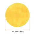 thumbnail image 2 of REGALWOVEN Round Felt Circles, Craft Felt Pads Non-Woven Fabric Pad Tool Yellow 15mm, 2 of 6