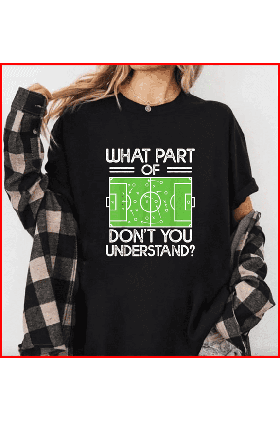 Retro Style Soccer Coach Field Tactics Game Day Unisex T-Shirt, S-5XL
