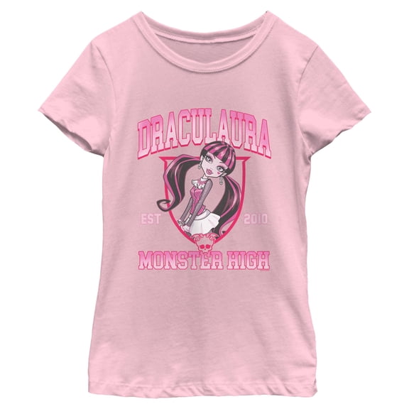 Girls Monster High Draculaura Est 2010 T Shirt