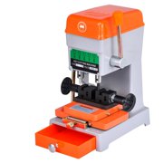 Heavy-Duty 110V Key Cutting Machine - Vertical Key Duplicator for Locksmiths & Property Managers