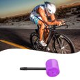 thumbnail image 4 of Yuarrent La cámara de aire fuerte púrpura de la bicicleta de la estabilidad y de la seguridad con estabilidad y seguridad aumentadas mejoraron Ciclismo boquilla de 45 mm, 4 of 6