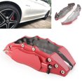 thumbnail image 3 of 2Pcs 3D Style Car SUV Front Wheels Disc Brake Caliper Covers Red Aluminum Alloy, 3 of 4