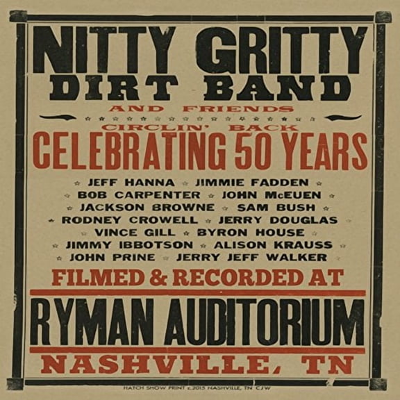 Nitty Gritty Dirt Band Circlin' Back.. (CD)