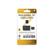 Sony - Flash memory card (M2 to Memory Stick Duo adapter included) - 2 GB - Memory Stick Micro (M2) - for Sony PlayStation Portable (PSP go) N1000 series