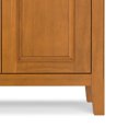 thumbnail image 2 of Amherst Armoire de Rangement Basse Transitionnelle en Bois Massif de 32 Pouces de Large, Brun Doré Pâle, 2 of 9